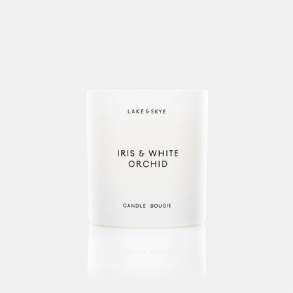 Iris & White Orchid Candle